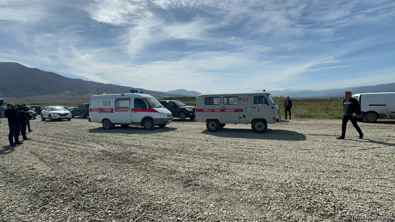 Xocalı soyqırımı qurbanlarının nəşlərinin qalıqları Xocalıda dəfn edilib (FOTO/VİDEO)