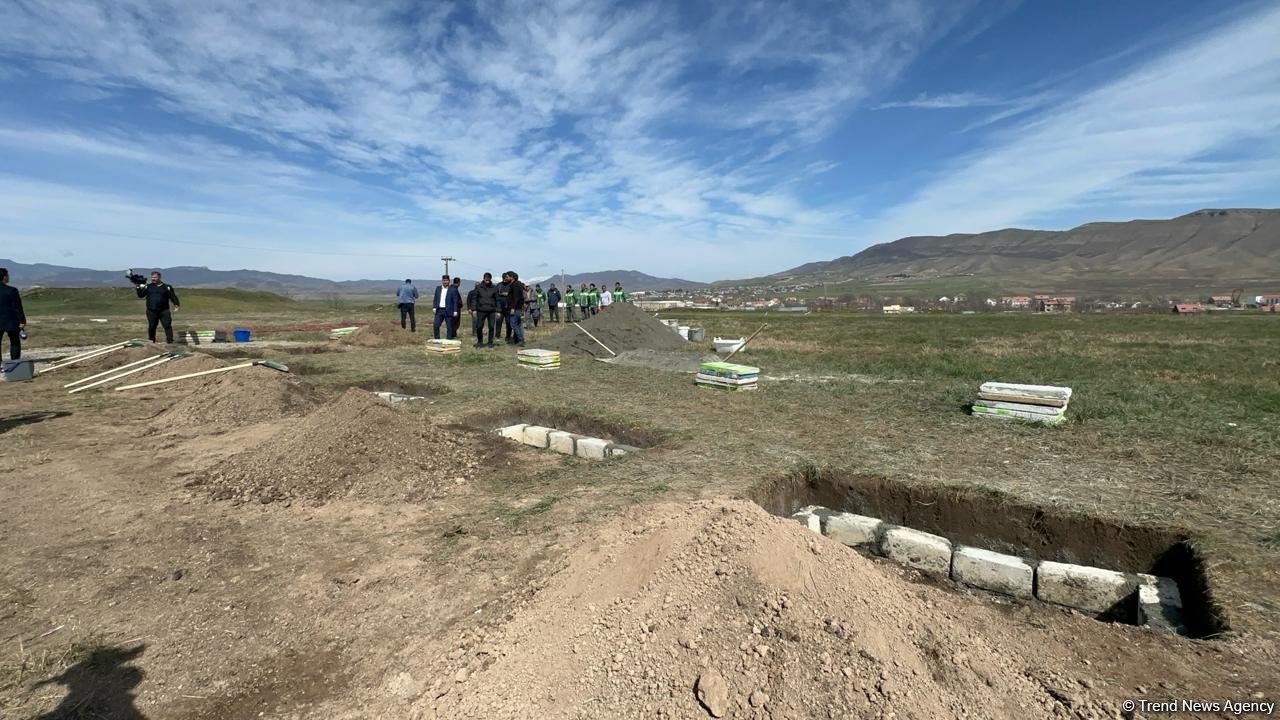 Xocalı soyqırımı qurbanlarının nəşlərinin qalıqları Xocalıda dəfn edilib (FOTO/VİDEO)