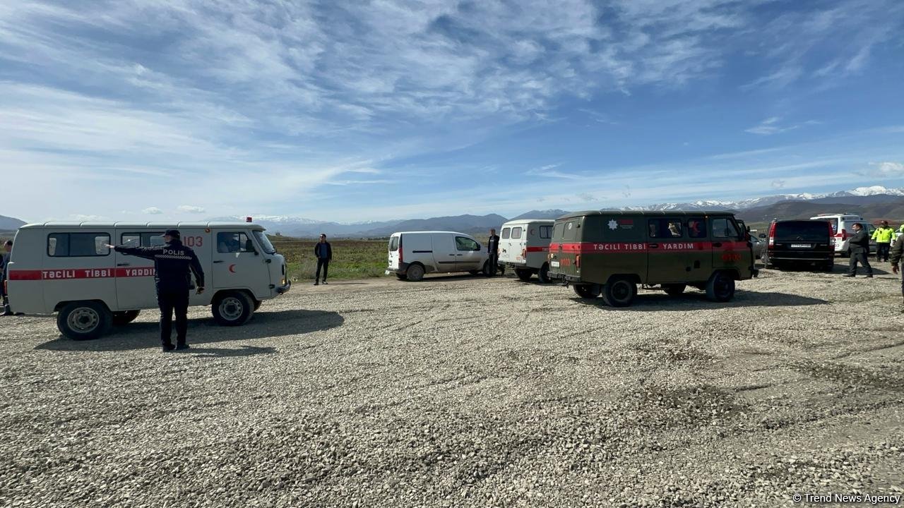 Xocalı soyqırımı qurbanlarının nəşlərinin qalıqları Xocalıda dəfn edilib (FOTO/VİDEO)