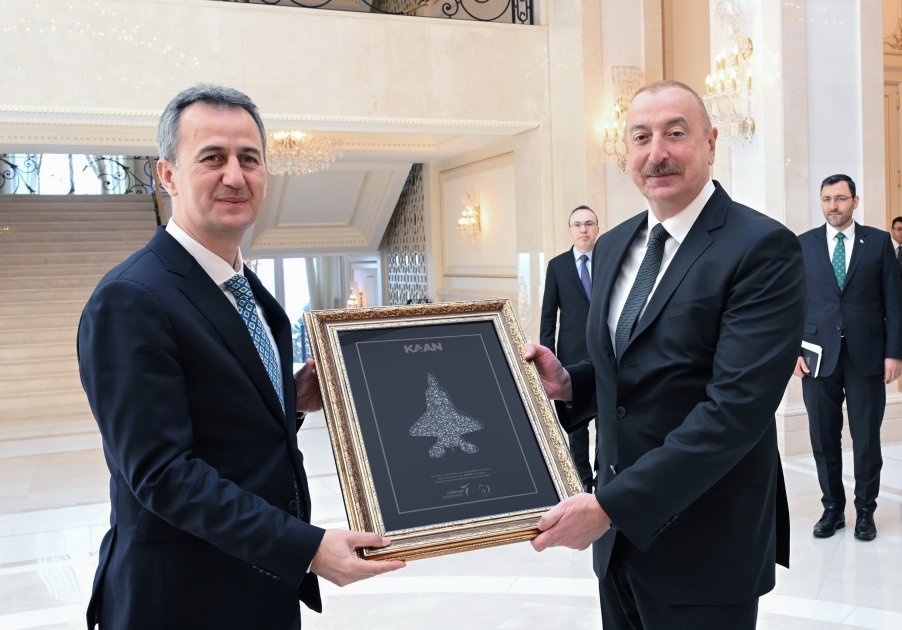 Prezident İlham Əliyev Türkiyə Prezident Administrasiyasının komitə sədrinin rəhbərlik etdiyi nümayəndə heyətini qəbul edib (YENİLƏNİB) (FOTO)