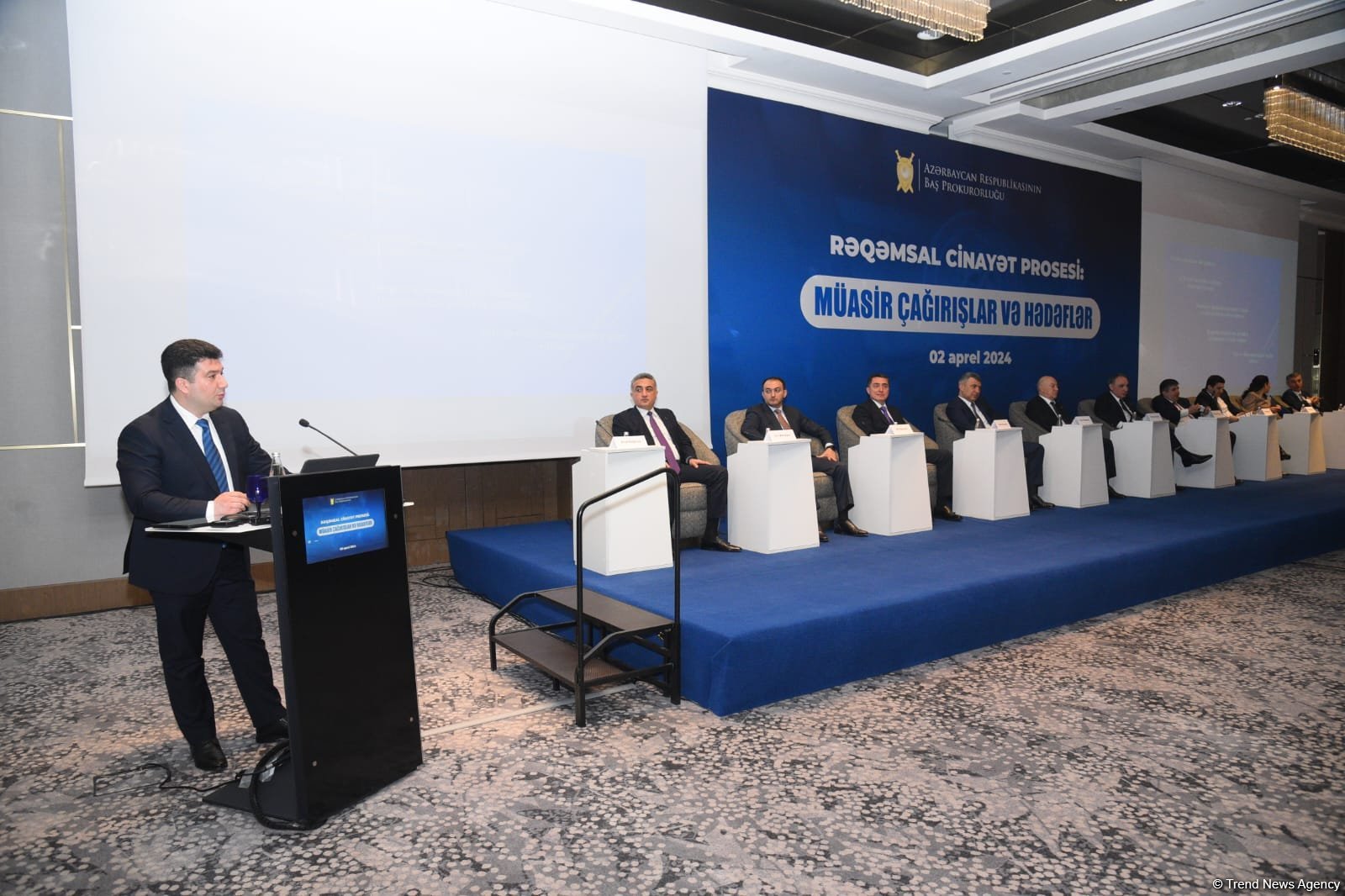 “Rəqəmsal cinayət prosesi: müasir çağırışlar və hədəflər” mövzusunda konfrans keçirilib (FOTO)