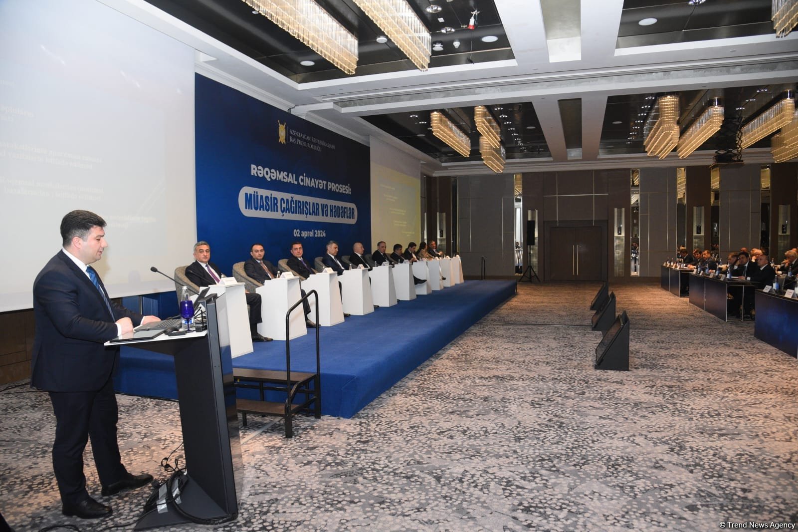 “Rəqəmsal cinayət prosesi: müasir çağırışlar və hədəflər” mövzusunda konfrans keçirilib (FOTO)