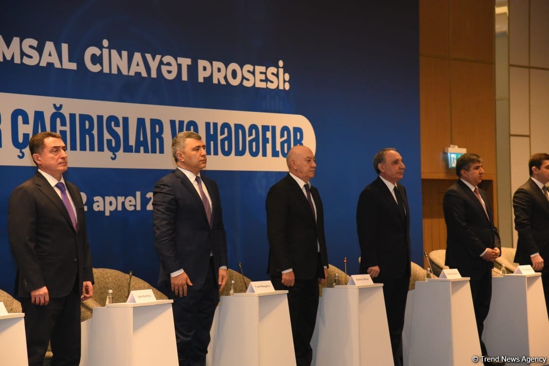 “Rəqəmsal cinayət prosesi: müasir çağırışlar və hədəflər” mövzusunda konfrans keçirilib (FOTO)