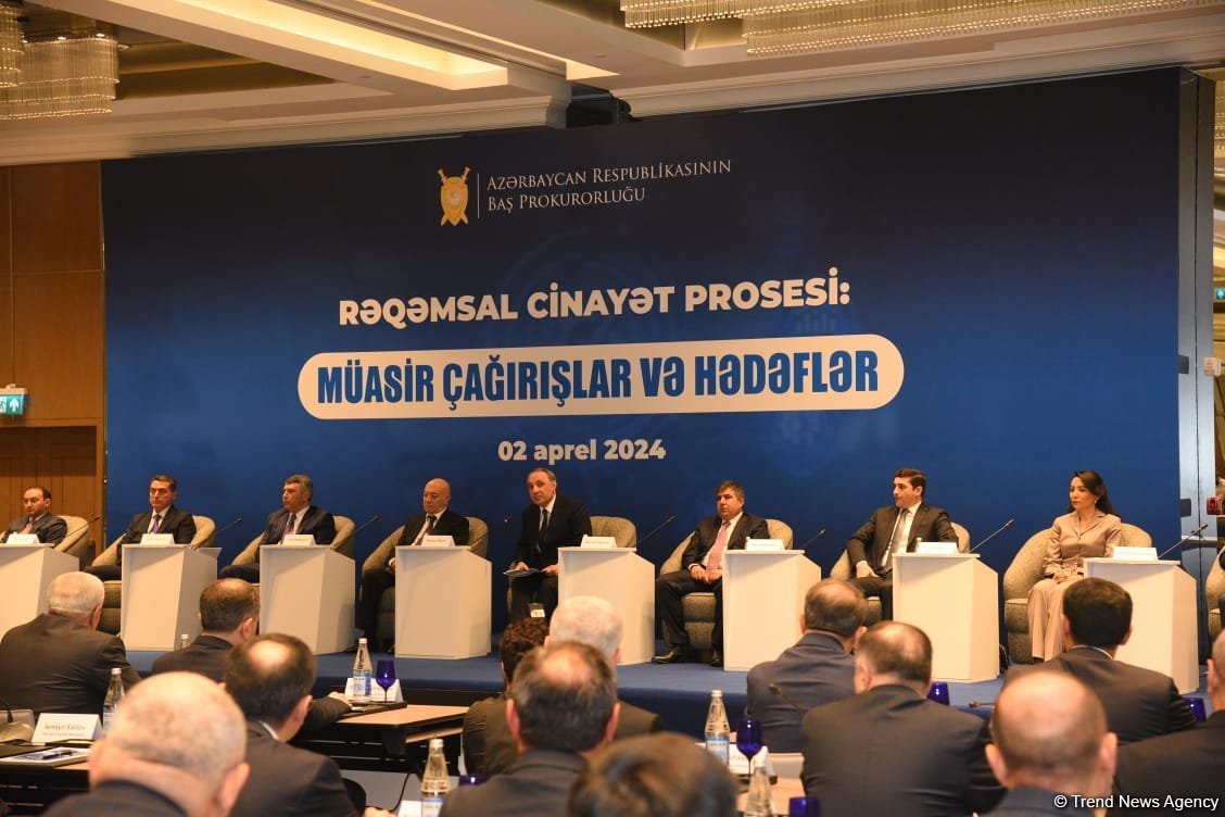 “Rəqəmsal cinayət prosesi: müasir çağırışlar və hədəflər” mövzusunda konfrans keçirilib (FOTO)