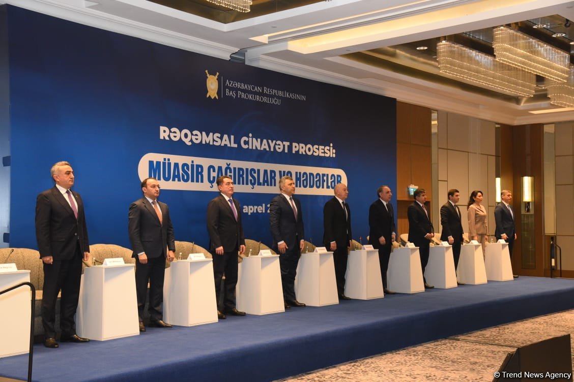 “Rəqəmsal cinayət prosesi: müasir çağırışlar və hədəflər” mövzusunda konfrans keçirilib (FOTO)
