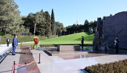 Konqo Respublikasının Prezidenti Ulu Öndər Heydər Əliyevin xatirəsini anıb (FOTO)
