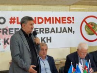 Ermənistanın mina terrorundan zərərçəkənlər və QHT-lər dünya ictimaiyyətinə müraciət ediblər (FOTO)
