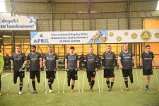 “Qarabağ” və “Neftçi” amputant futbol komandalarının oyunu keçirilib (FOTO)
