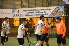 “Qarabağ” və “Neftçi” amputant futbol komandalarının oyunu keçirilib (FOTO)