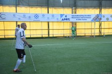 “Qarabağ” və “Neftçi” amputant futbol komandalarının oyunu keçirilib (FOTO)