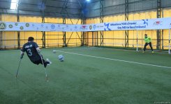 “Qarabağ” və “Neftçi” amputant futbol komandalarının oyunu keçirilib (FOTO)