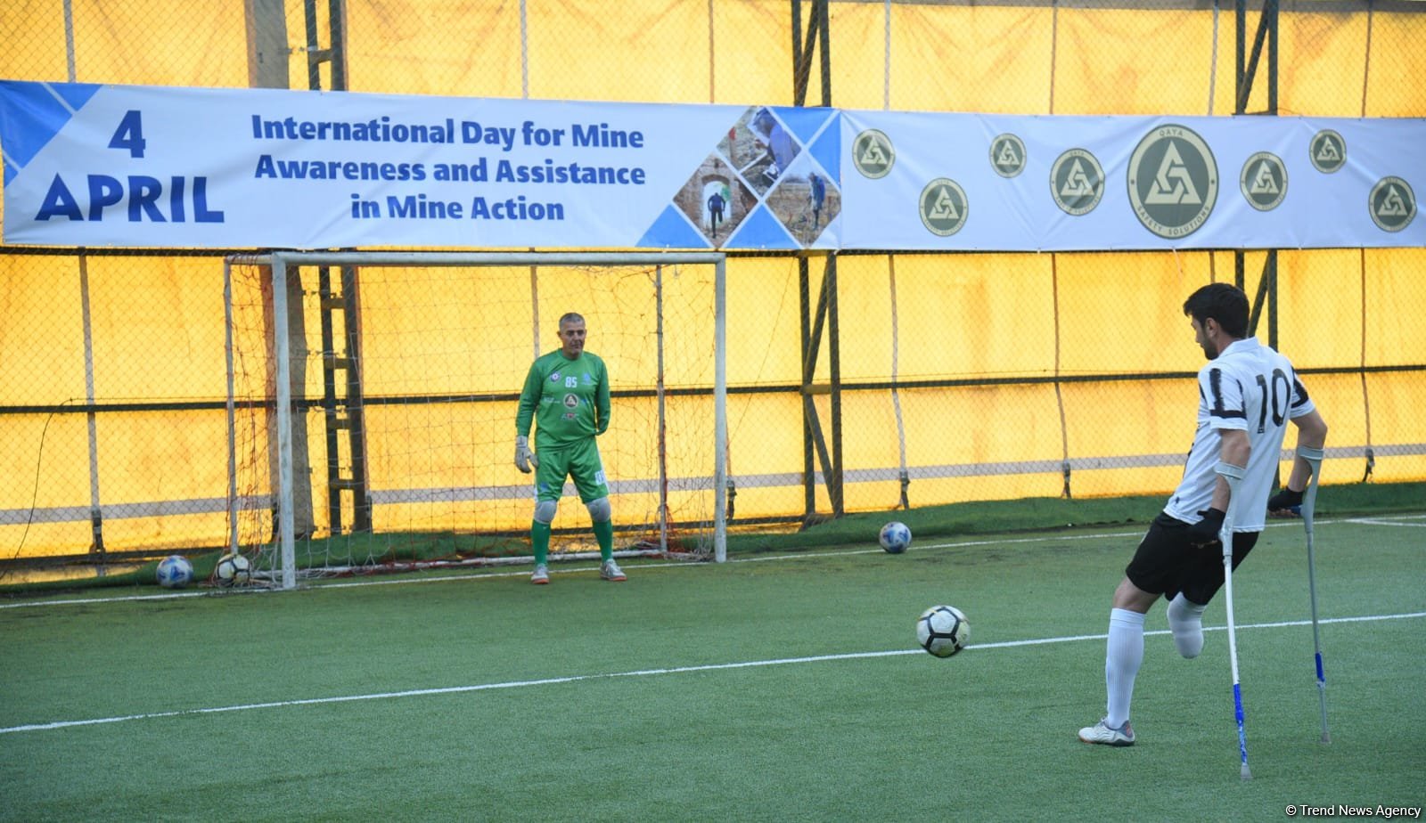“Qarabağ” və “Neftçi” amputant futbol komandalarının oyunu keçirilib (FOTO)