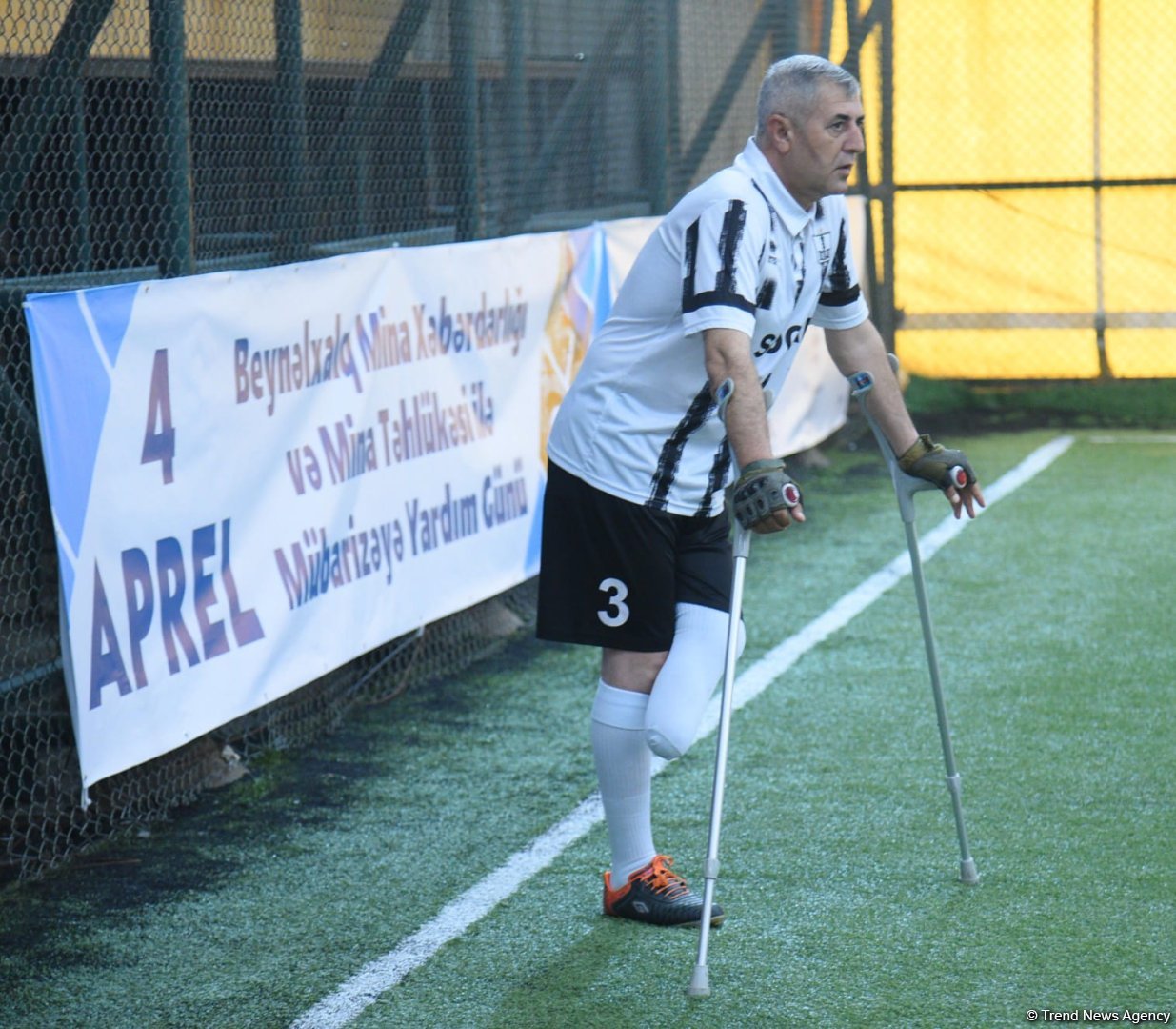 “Qarabağ” və “Neftçi” amputant futbol komandalarının oyunu keçirilib (FOTO)