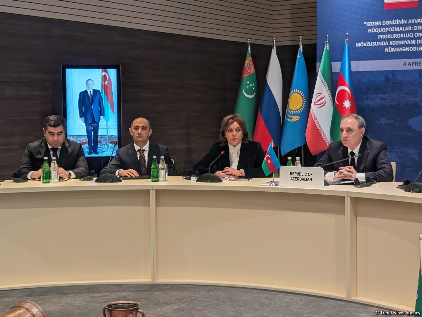 Xəzər dənizinin ətraf mühitinin mühafizəsi Xəzəryanı ölkələrin milli siyasətlərinin prioritetləri sırasına daxildir - Umayra Tağıyeva