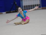 Bakıda "Ocaq Sport" klubunun bədii gimnastika üzrə açıq birincilik yarışlarının ikinci gününə start verilib (FOTO)