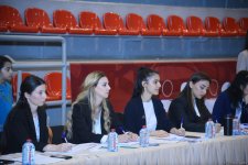 Bakıda "Ocaq Sport" klubunun bədii gimnastika üzrə açıq birincilik yarışlarının ikinci gününə start verilib (FOTO)