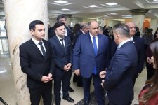 BSU-da “Heydər Əliyev - Unudulmaz lider” adlı foto-xalça sərgisinin təqdimatı baş tutub