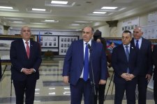 BSU-da “Heydər Əliyev - Unudulmaz lider” adlı foto-xalça sərgisinin təqdimatı baş tutub