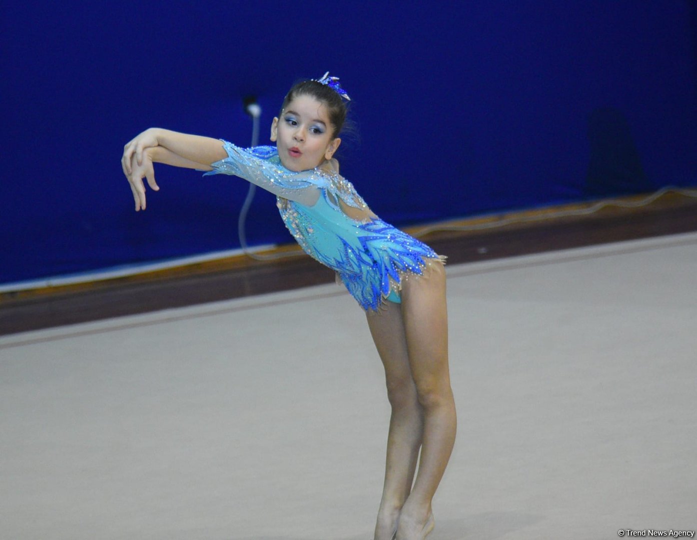 Bakıda "Ocaq Sport" klubunun bədii gimnastika üzrə açıq birincilik yarışlarının ikinci gününə start verilib (FOTO)