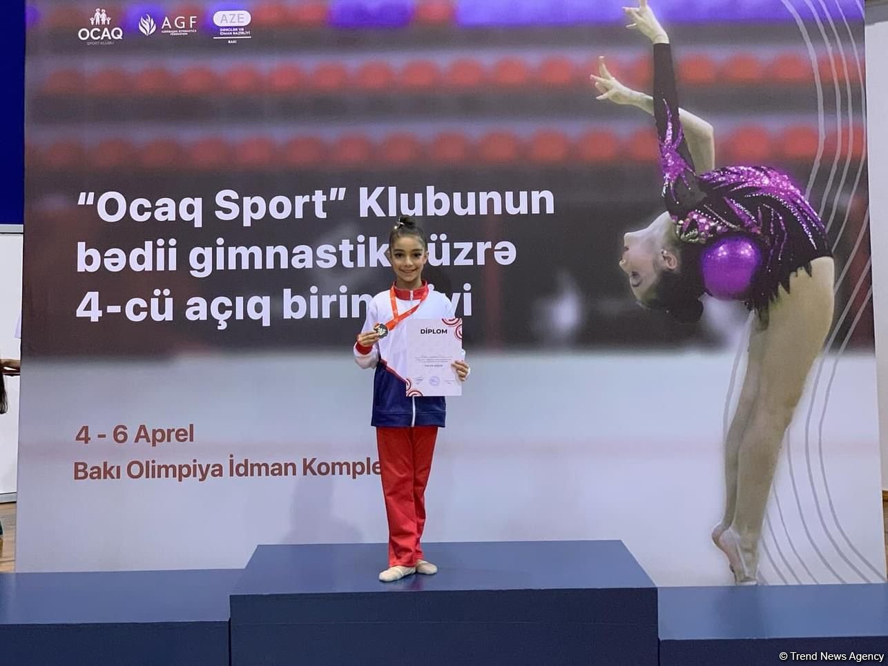 "Ocaq Sport" klubunun bədii gimnastika üzrə açıq birinciliyinin yekun günündə ilk mükafatlar (FOTO)