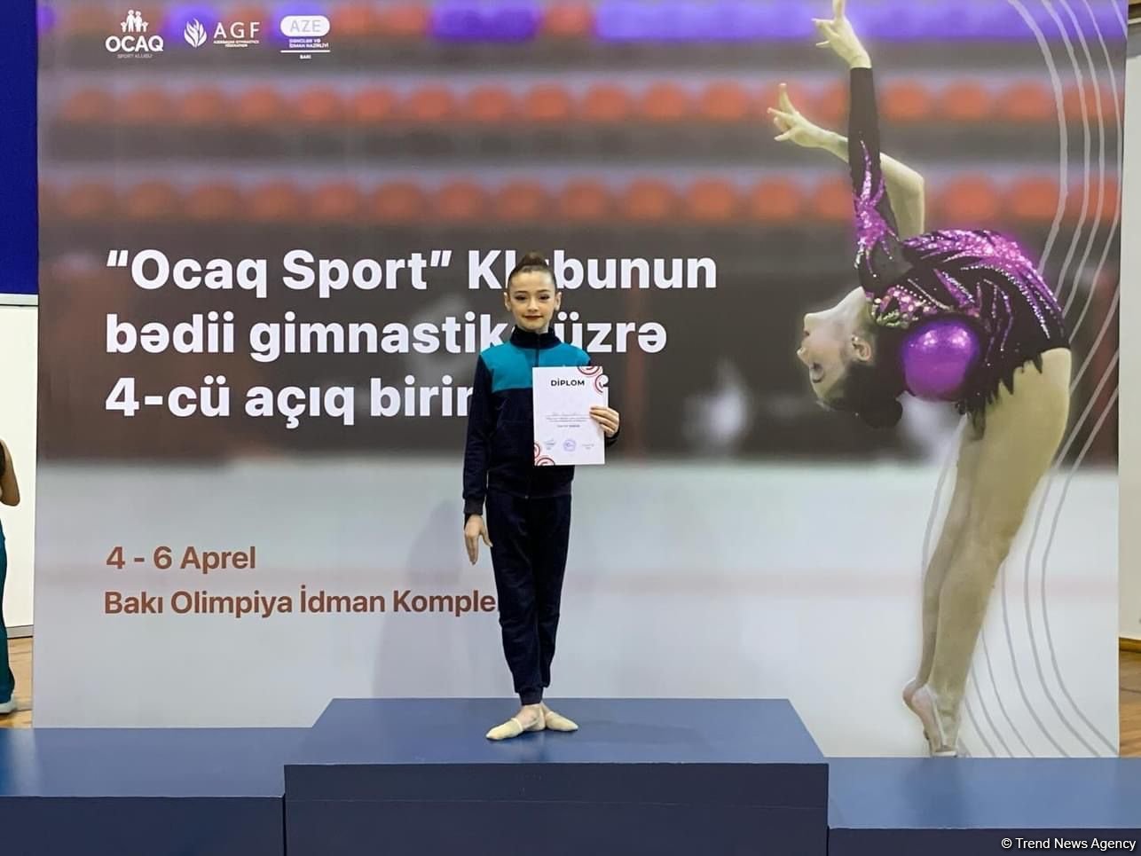 "Ocaq Sport" klubunun bədii gimnastika üzrə açıq birinciliyinin yekun günündə ilk mükafatlar (FOTO)