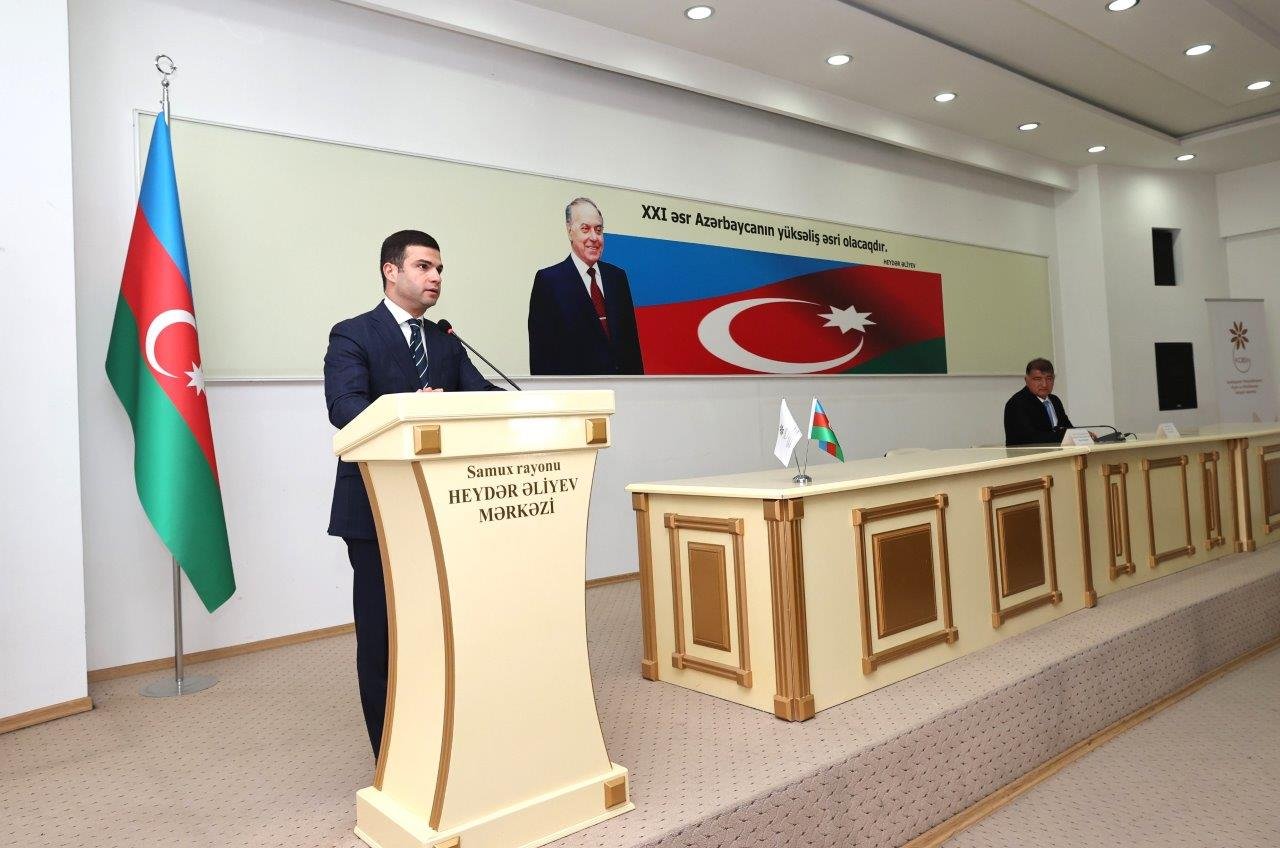 Samux sahibkarları ilə görüş keçirilib, KOB dostu ofisi fəaliyyətə başlayıb