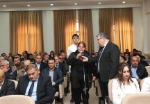 Samux sahibkarları ilə görüş keçirilib, KOB dostu ofisi fəaliyyətə başlayıb
