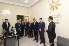 Samux sahibkarları ilə görüş keçirilib, KOB dostu ofisi fəaliyyətə başlayıb
