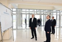 Prezident İlham Əliyev Qəbələ Rayon Mərkəzi Xəstəxanasının açılışında iştirak edib (FOTO) (YENİLƏNİB)
