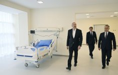 Prezident İlham Əliyev Qəbələ Rayon Mərkəzi Xəstəxanasının açılışında iştirak edib (FOTO) (YENİLƏNİB)