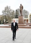 Prezident İlham Əliyev Gəncəyə səfər edib (FOTO/VİDEO)