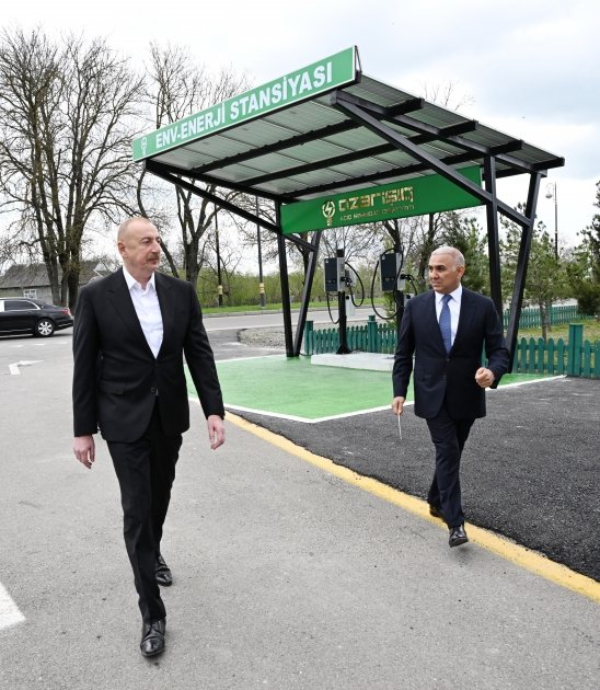Prezident İlham Əliyev “Hacıalılı” elektrik yarımstansiyasının və Regional Təlim Mərkəzinin açılışında iştirak edib (FOTO)