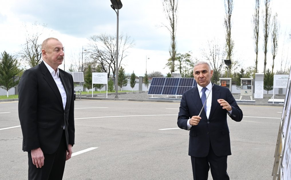 Prezident İlham Əliyev “Hacıalılı” elektrik yarımstansiyasının və Regional Təlim Mərkəzinin açılışında iştirak edib (FOTO)
