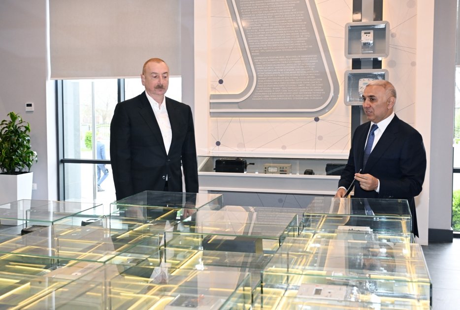 Prezident İlham Əliyev “Hacıalılı” elektrik yarımstansiyasının və Regional Təlim Mərkəzinin açılışında iştirak edib (FOTO)