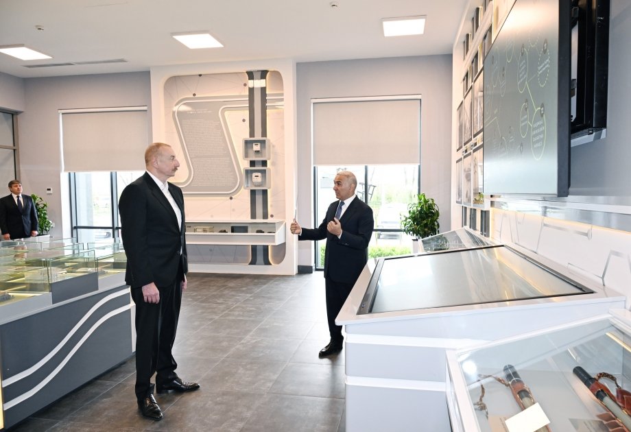 Prezident İlham Əliyev “Hacıalılı” elektrik yarımstansiyasının və Regional Təlim Mərkəzinin açılışında iştirak edib (FOTO)