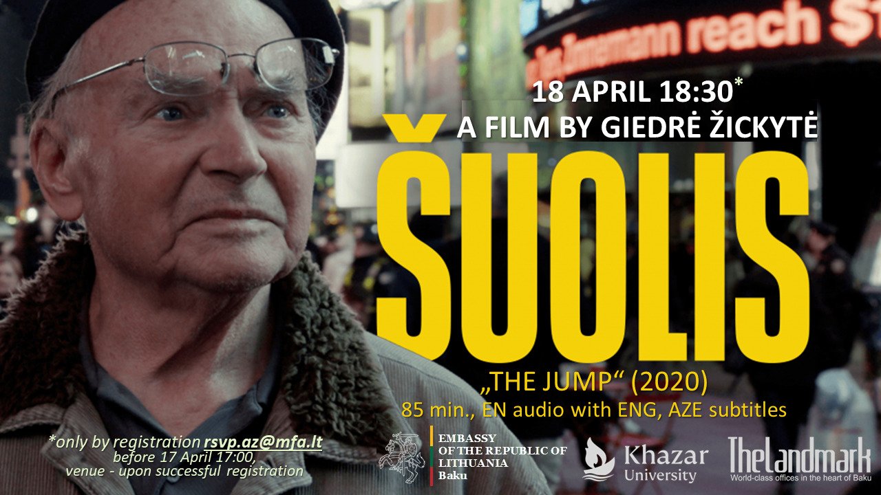 Bakıda litvalı rejissorun "Sıçrayış" filmi nümayiş olunacaq