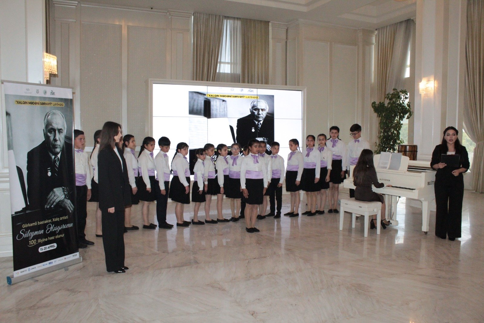 "Xalqın mədəni sərvəti" layihəsi növbəti dəfə Süleyman Ələsgərovun 100 illiyinə həsr olunub (FOTO)
