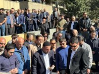 Hadı Rəcəbli dəfn olunub (FOTO)