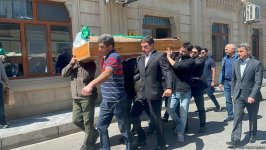 Hadı Rəcəbli ilə vida mərasimi başa çatıb (FOTO) (YENİLƏNİB)