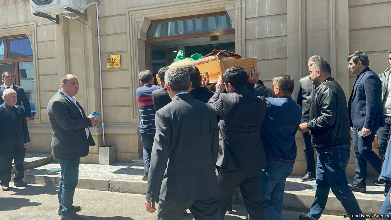 Hadı Rəcəbli ilə vida mərasimi başa çatıb (FOTO) (YENİLƏNİB)
