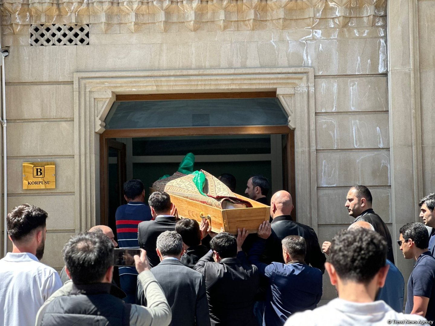 Hadı Rəcəbli ilə vida mərasimi başa çatıb (FOTO) (YENİLƏNİB)