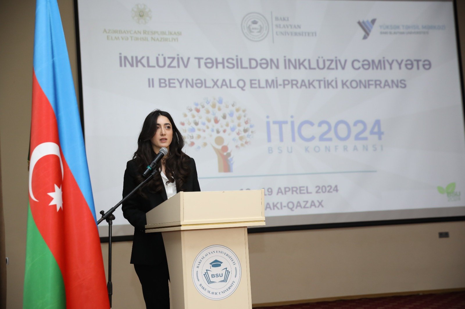 BSU-da  “İnklüziv təhsildən inklüziv cəmiyyətə” (İTİC-2024) II Beynəlxalq elmi-praktiki konfrans keçirilib