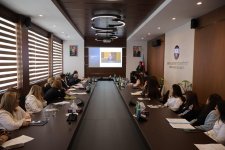 BSU-da “Azərbaycanın yumşaq diplomatiyasında iqlimin qorunmasına dəstək mexanizmləri” mövzusunda elmi seminar keçirilib (FOTO)