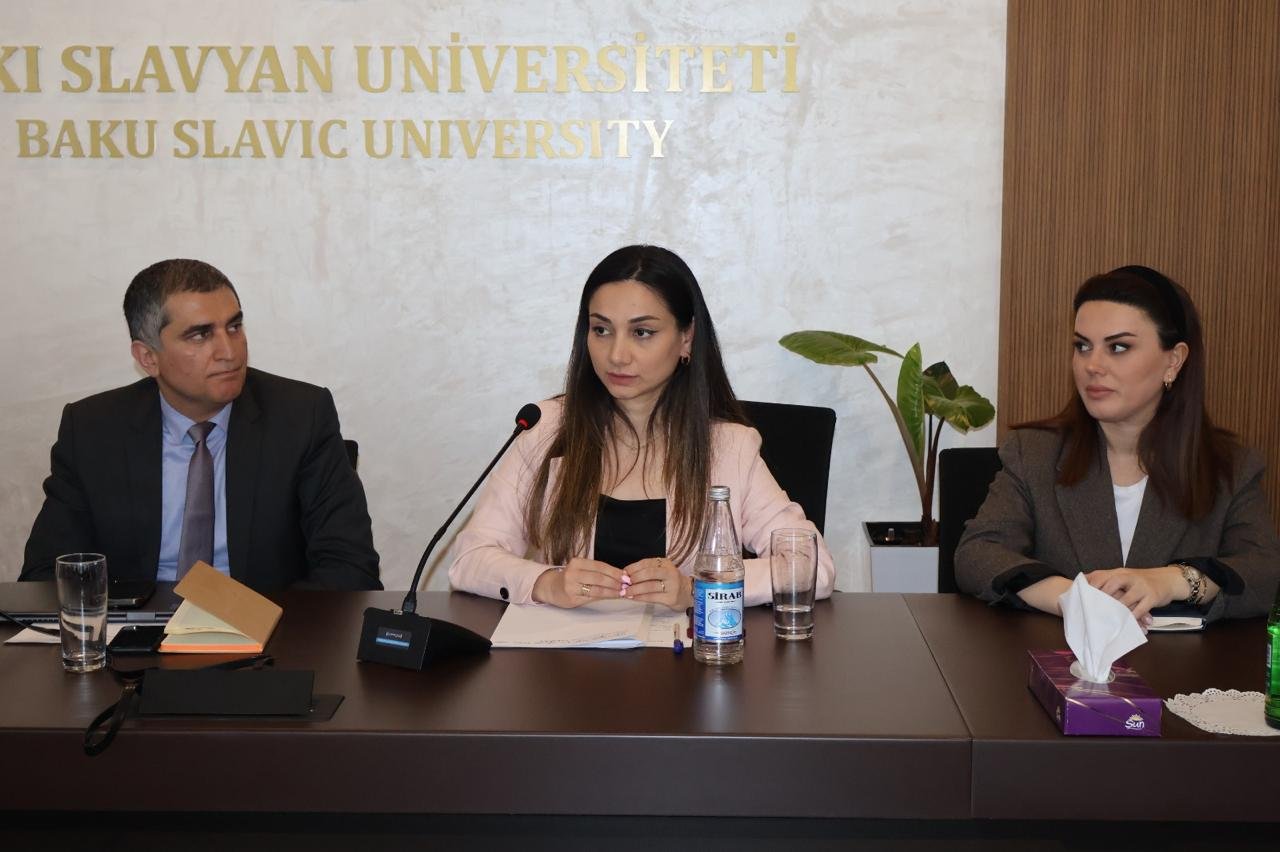 BSU-da “Azərbaycanın yumşaq diplomatiyasında iqlimin qorunmasına dəstək mexanizmləri” mövzusunda elmi seminar keçirilib (FOTO)