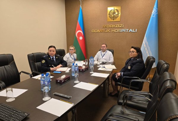 Mərkəzi Gömrük Hospitalında ABBOT şirkətinin nümayəndələri ilə onlayn görüş keçirilib (FOTO)