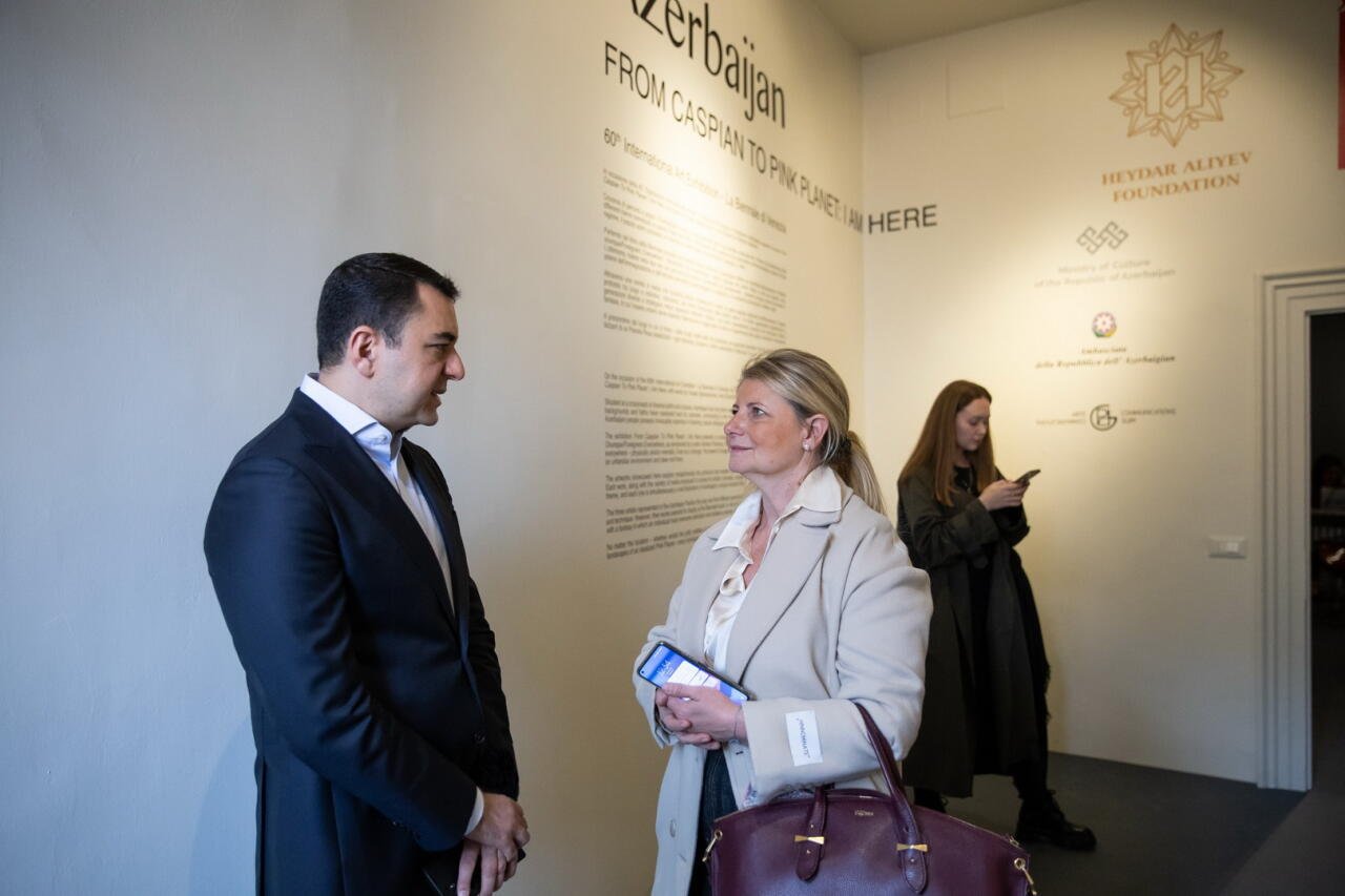 Venesiya Biennalesində Azərbaycan pavilyonunun açılışı olub (FOTO/VİDEO)