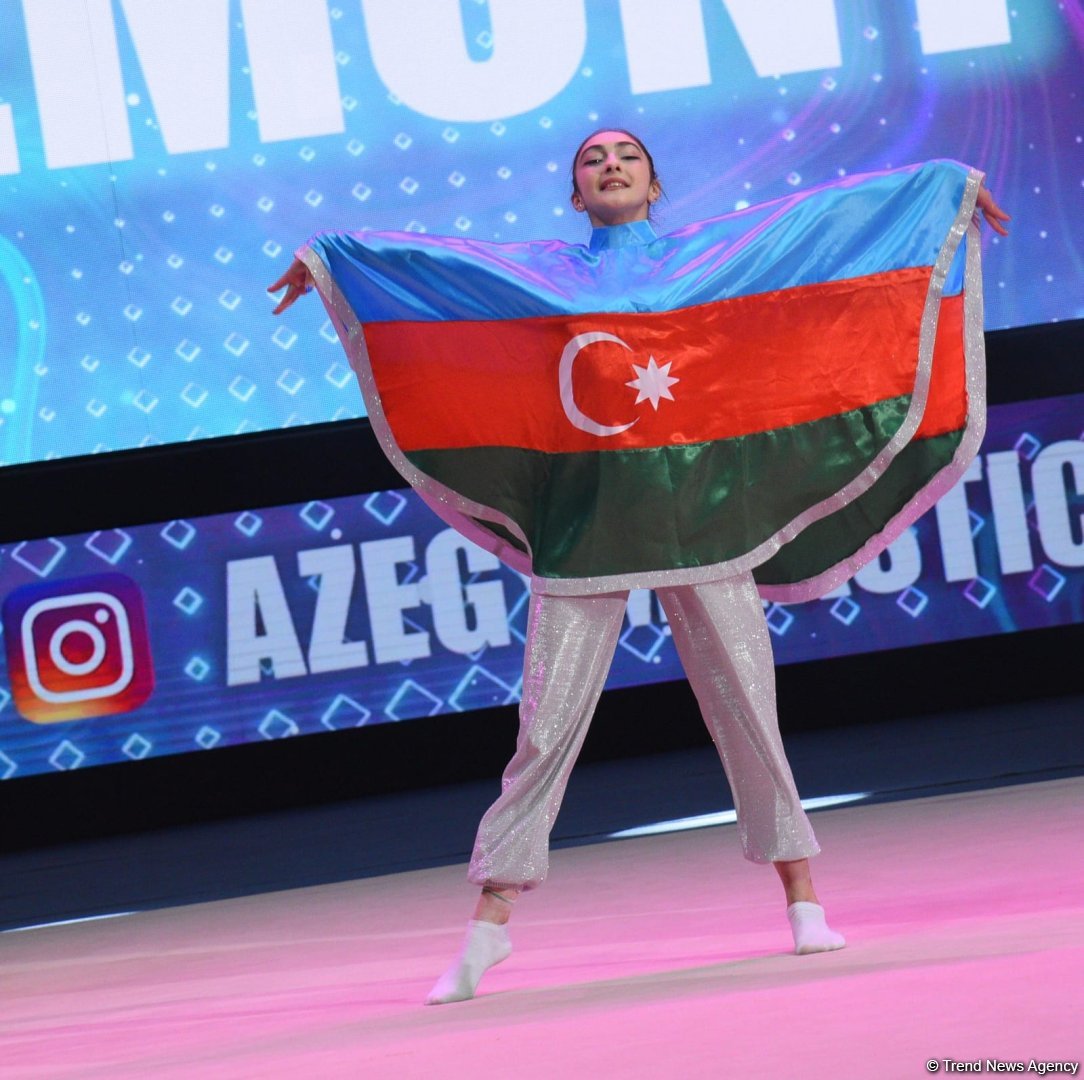 Bədii gimnastika üzrə Dünya Kubokunun açılış mərasimi keçirilib (FOTO)