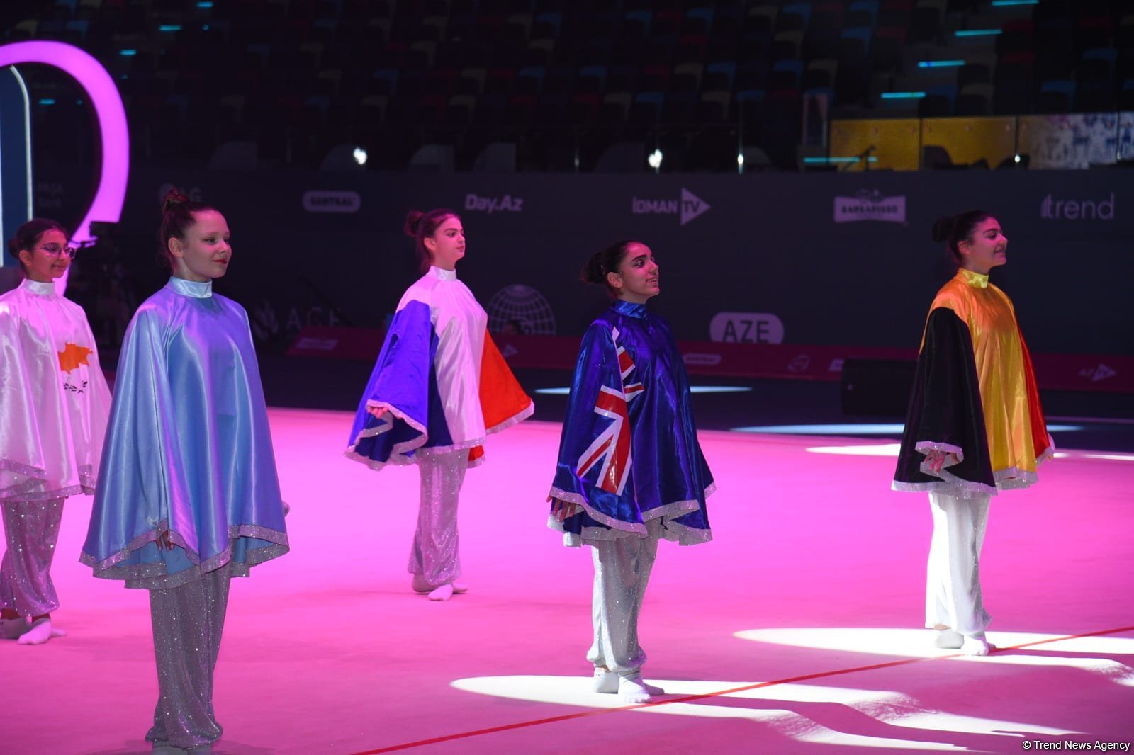 Bədii gimnastika üzrə Dünya Kubokunun açılış mərasimi keçirilib (FOTO)