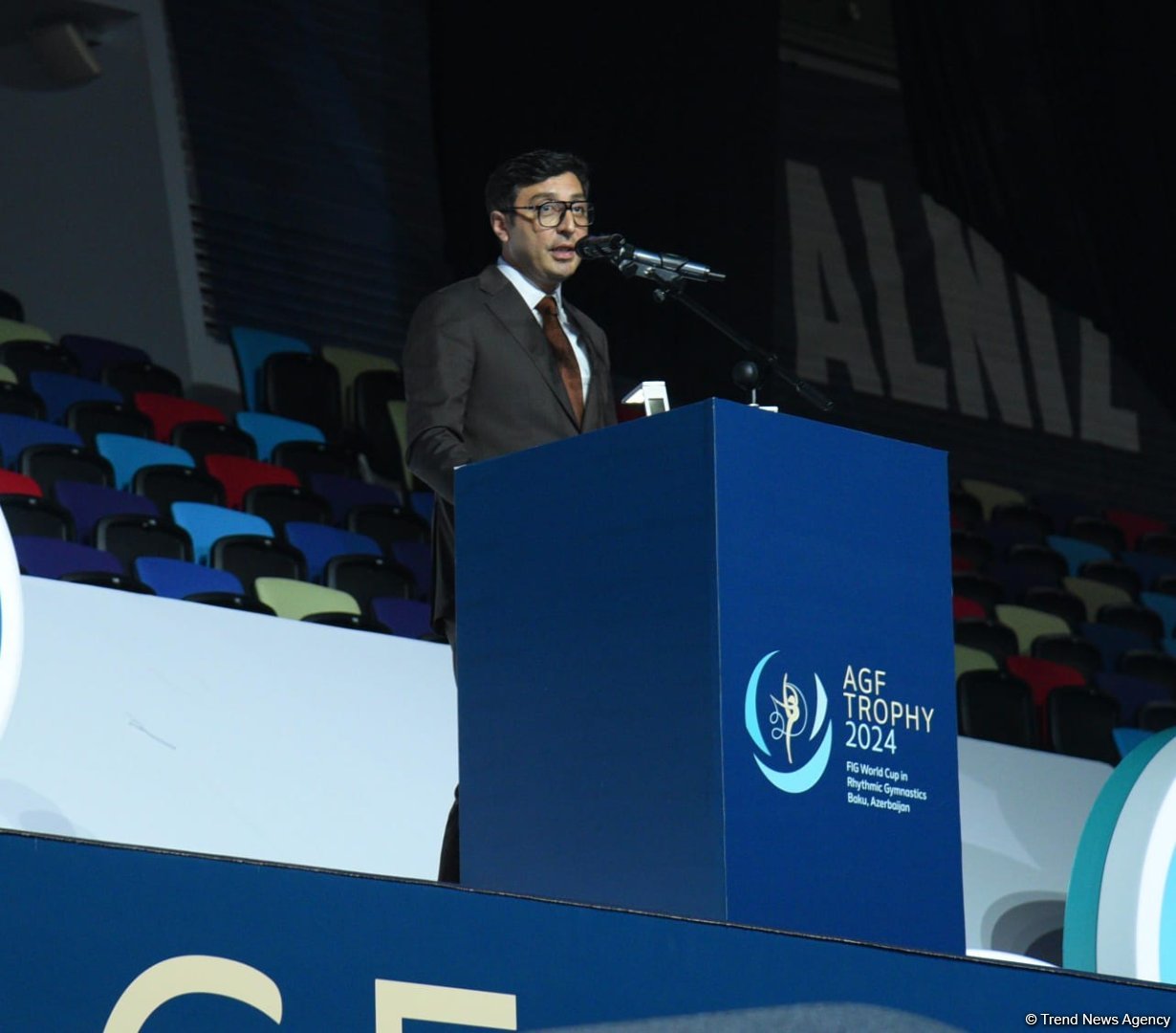 Bədii gimnastika üzrə Dünya Kubokunun açılış mərasimi keçirilib (FOTO)