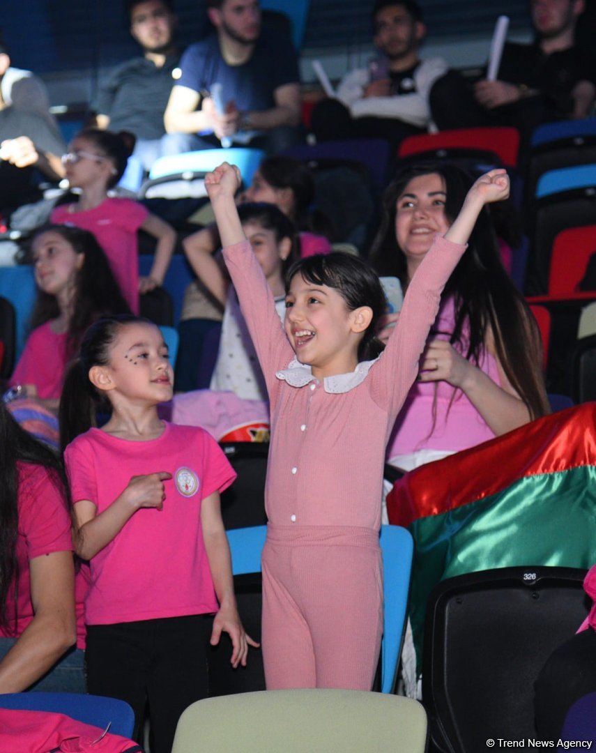 Bədii gimnastika üzrə Dünya Kubokunun açılış mərasimi keçirilib (FOTO)